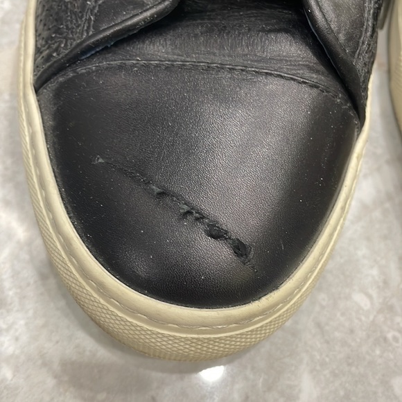 Billionaire Couture Men's Black Calf Leather Laced-up Sneakers - EU 43 - Picture 7 of 11